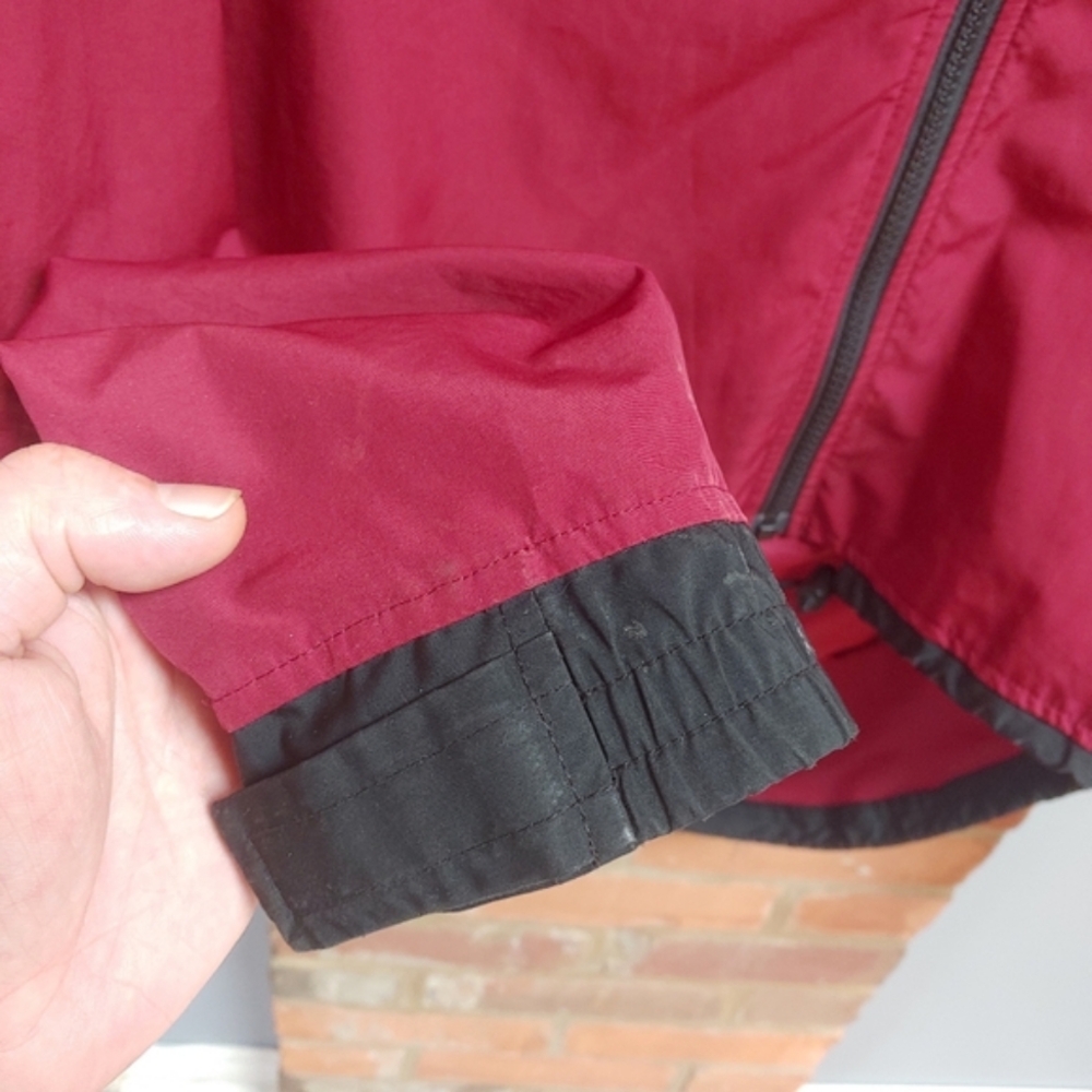 Red Jacket with Reflective Stripes - Picture 6 of 7